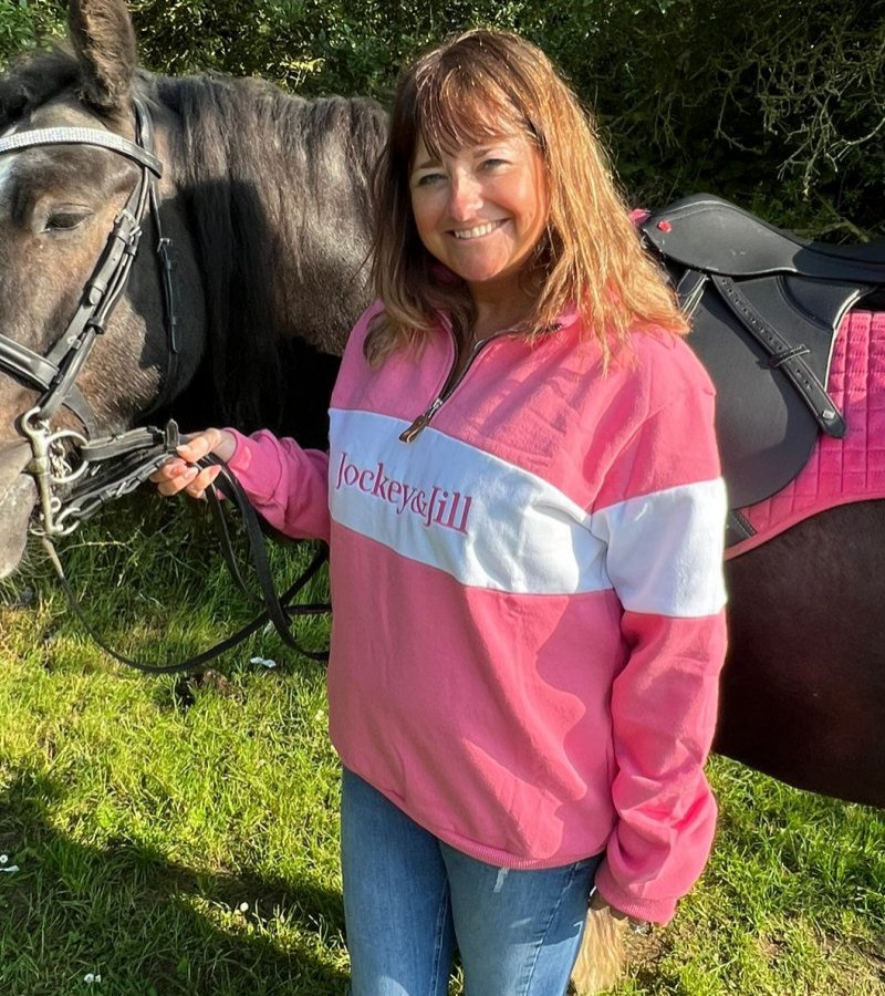Luxury Horse Riding Jumper 1/4 zip Jockey and Jill
